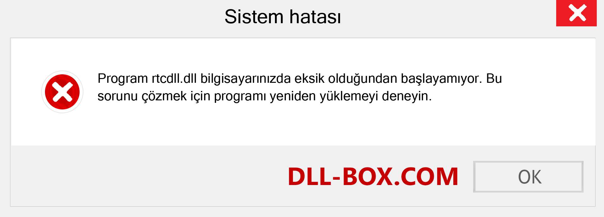 rtcdll.dll dosyası eksik mi? Windows 7, 8, 10 için İndirin - Windows'ta rtcdll dll Eksik Hatasını Düzeltin, fotoğraflar, resimler